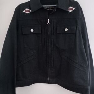 Lauren Ralph Lauren Black Jean Jacket